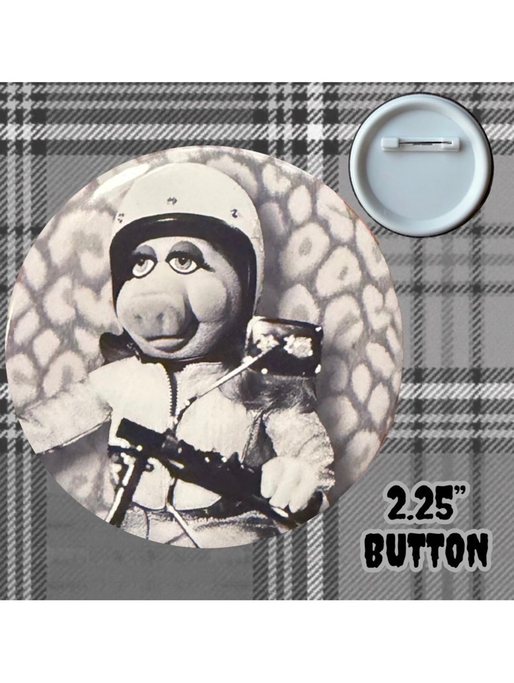 Miss Piggy 2.25” Button